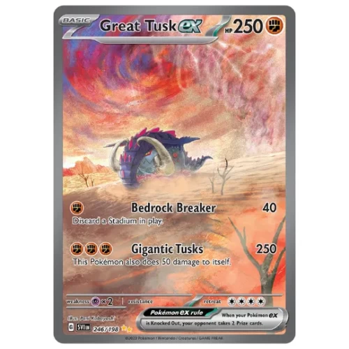 Great Tusk ex - 246/198 - Scarlet & Violet Base Set